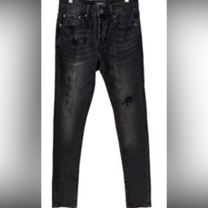 Men's Classic Black Skinny Jeans